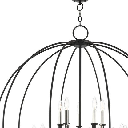 Multi Light Dimmable Chandelier With Shades