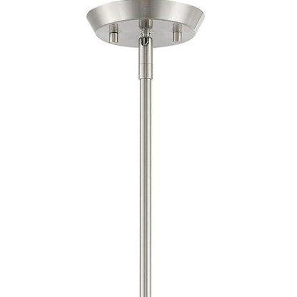 Six Light Dimmable Chandelier With Shades
