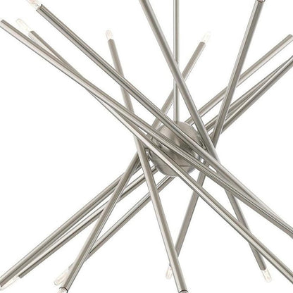 Multi Light Dimmable Chandelier With Shades