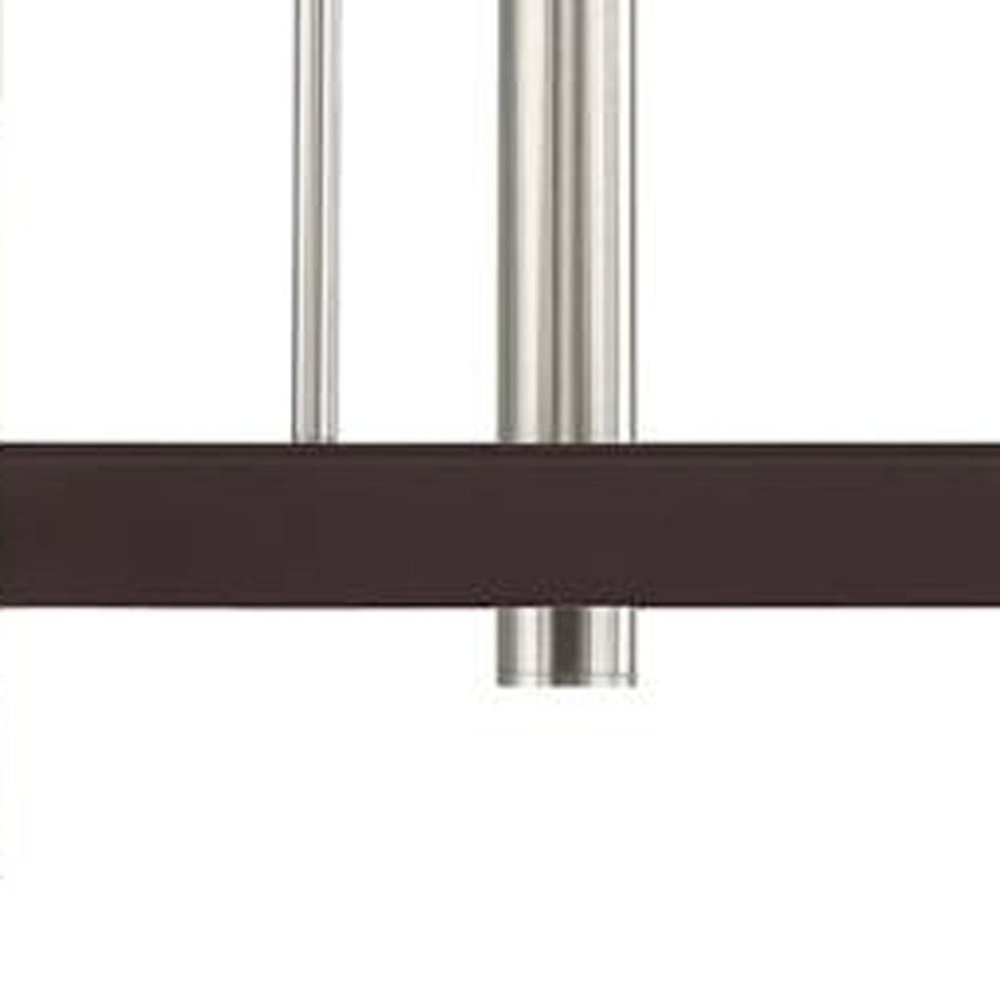 Eight Light Dimmable Chandelier With Shades