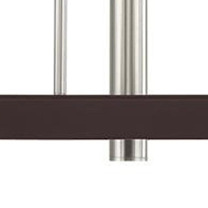 Eight Light Dimmable Chandelier With Shades