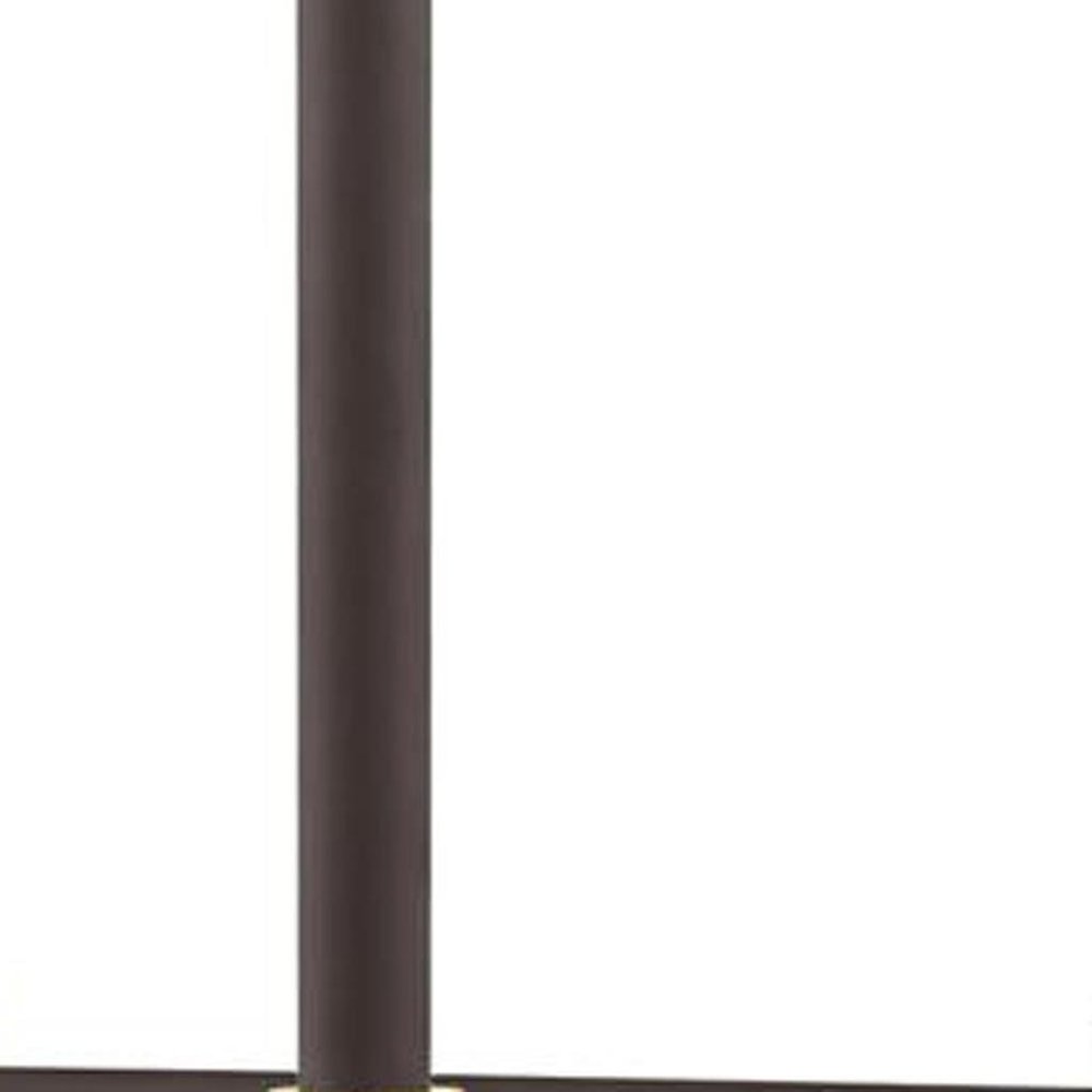 Five Light Dimmable Chandelier With Shades