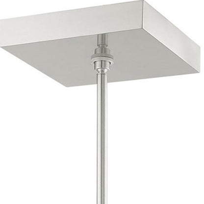 Four Light Dimmable Chandelier With Shades