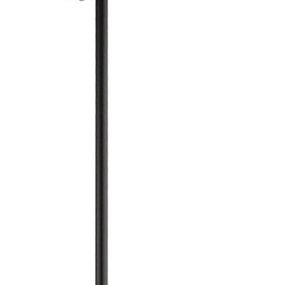 Black Four Light Dimmable Chandelier With Shades