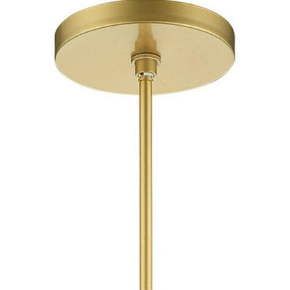 Three Light Dimmable Chandelier With Shades