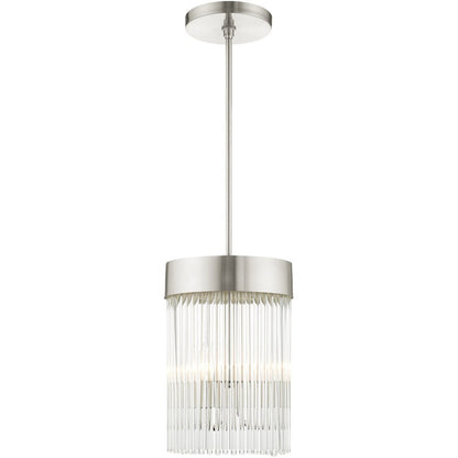 Three Light Dimmable Chandelier With Shades