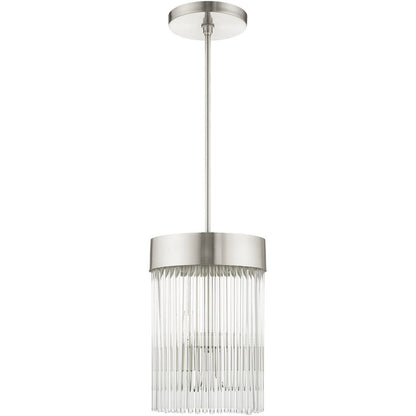 Three Light Dimmable Chandelier With Shades