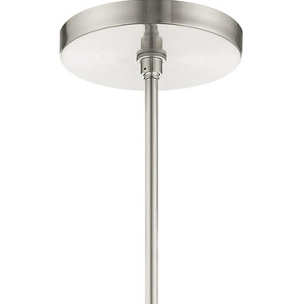 Three Light Dimmable Chandelier With Shades