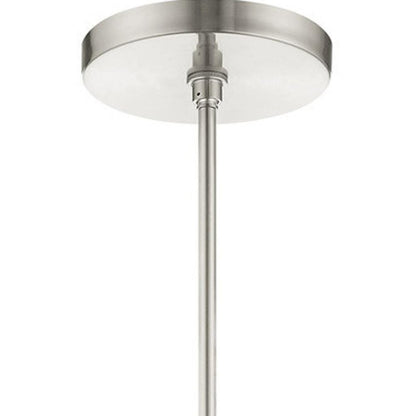 Three Light Dimmable Chandelier With Shades