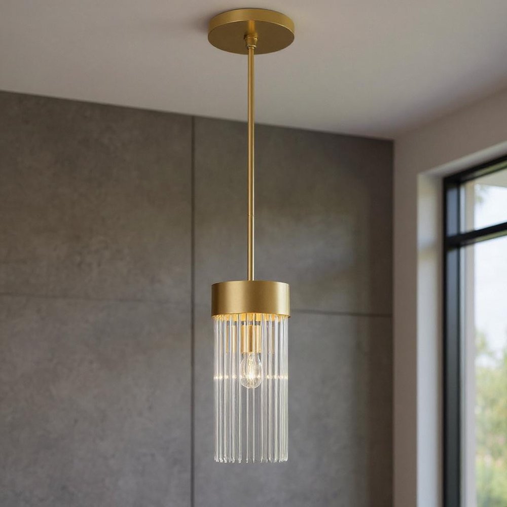 Dimmable Chandelier With Shades