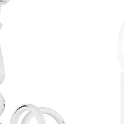 Five Light Dimmable Chandelier With Shades