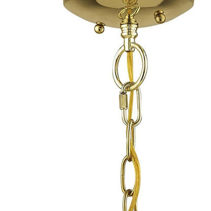 Three Light Dimmable Chandelier With Shades