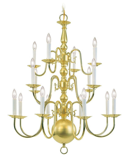 Multi Light Dimmable Chandelier With Shades