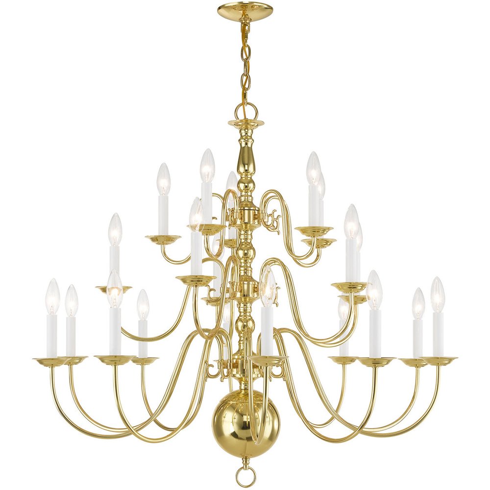 Multi Light Dimmable Chandelier With Shades