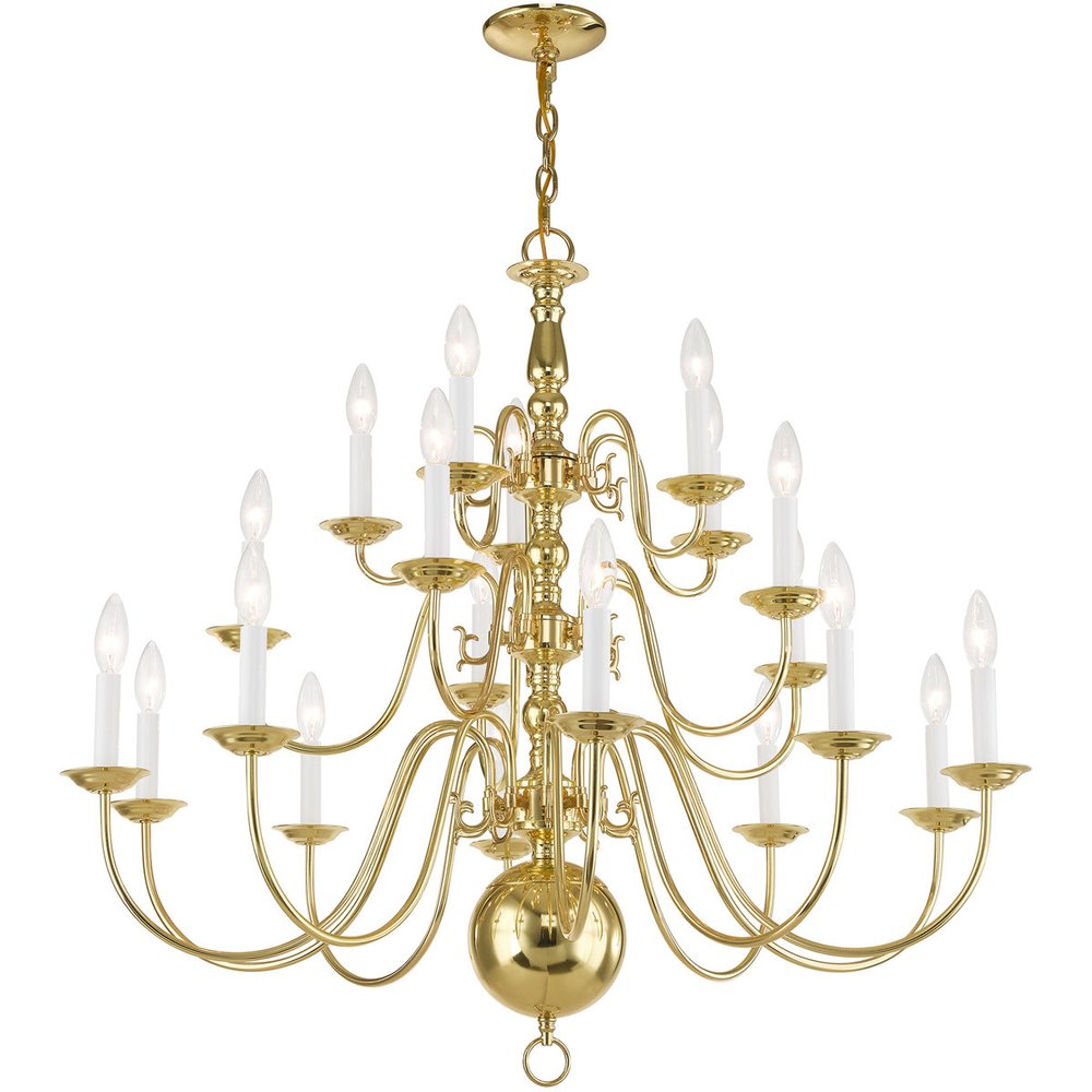 Multi Light Dimmable Chandelier With Shades