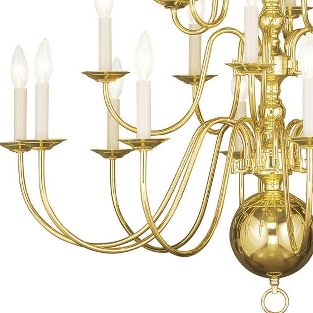 Multi Light Dimmable Chandelier With Shades