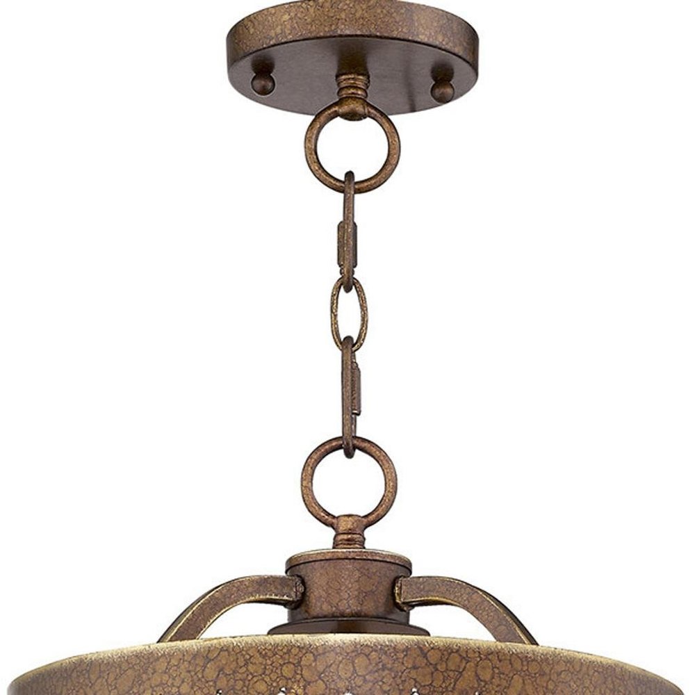 Four Light Dimmable Chandelier With Shades
