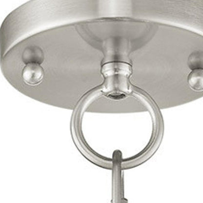 Four Light Dimmable Chandelier With Shades