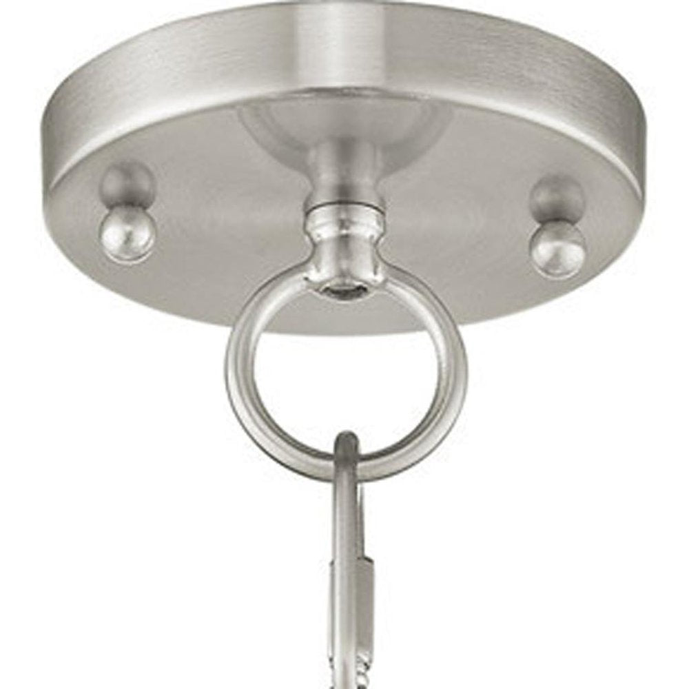 Four Light Dimmable Chandelier With Shades