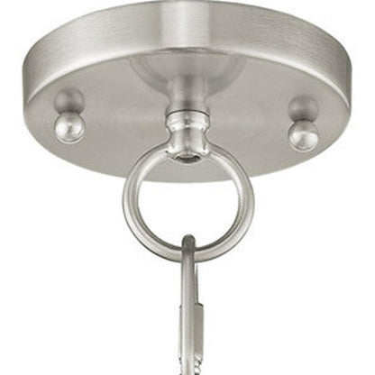 Four Light Dimmable Chandelier With Shades