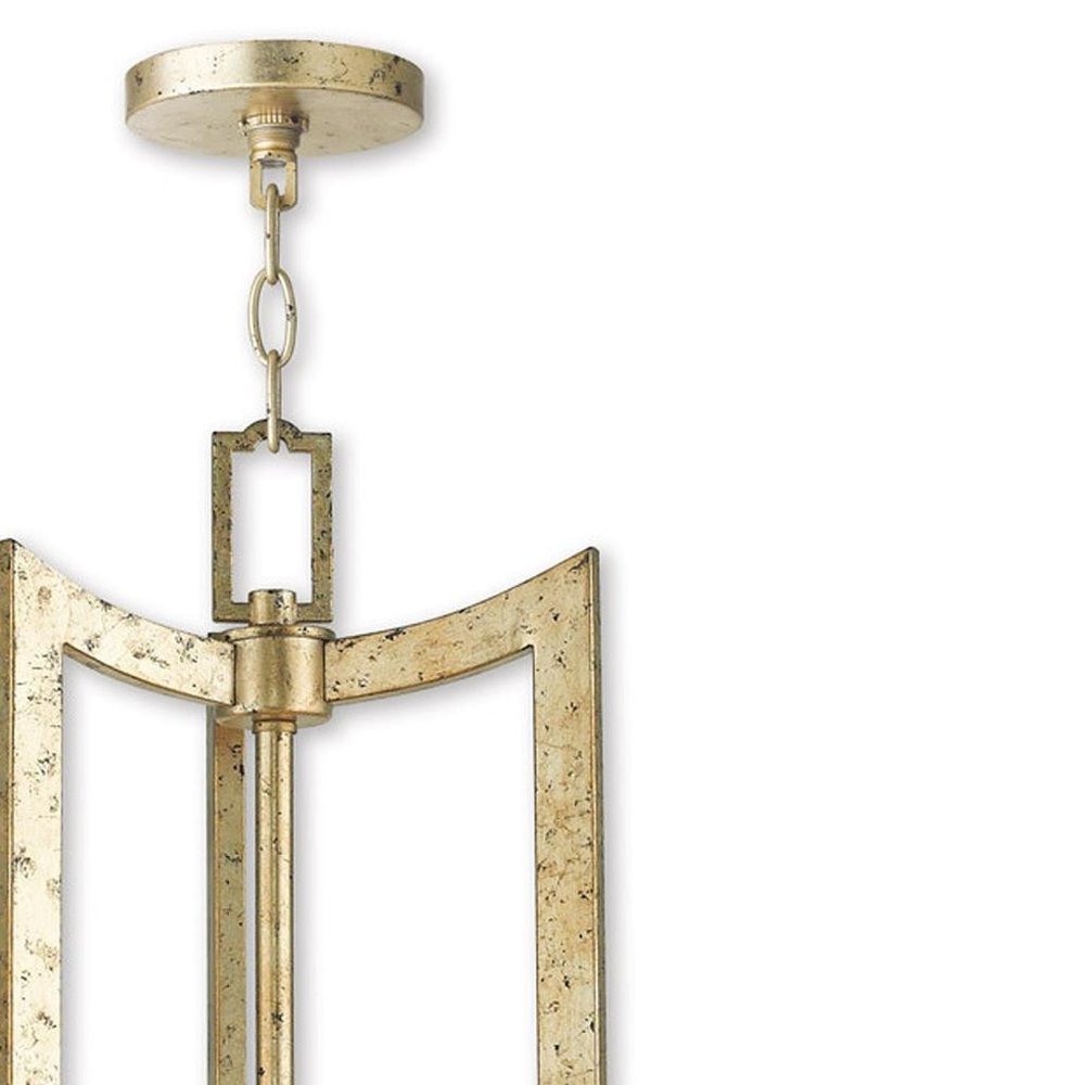 Six Light Dimmable Chandelier With Shades