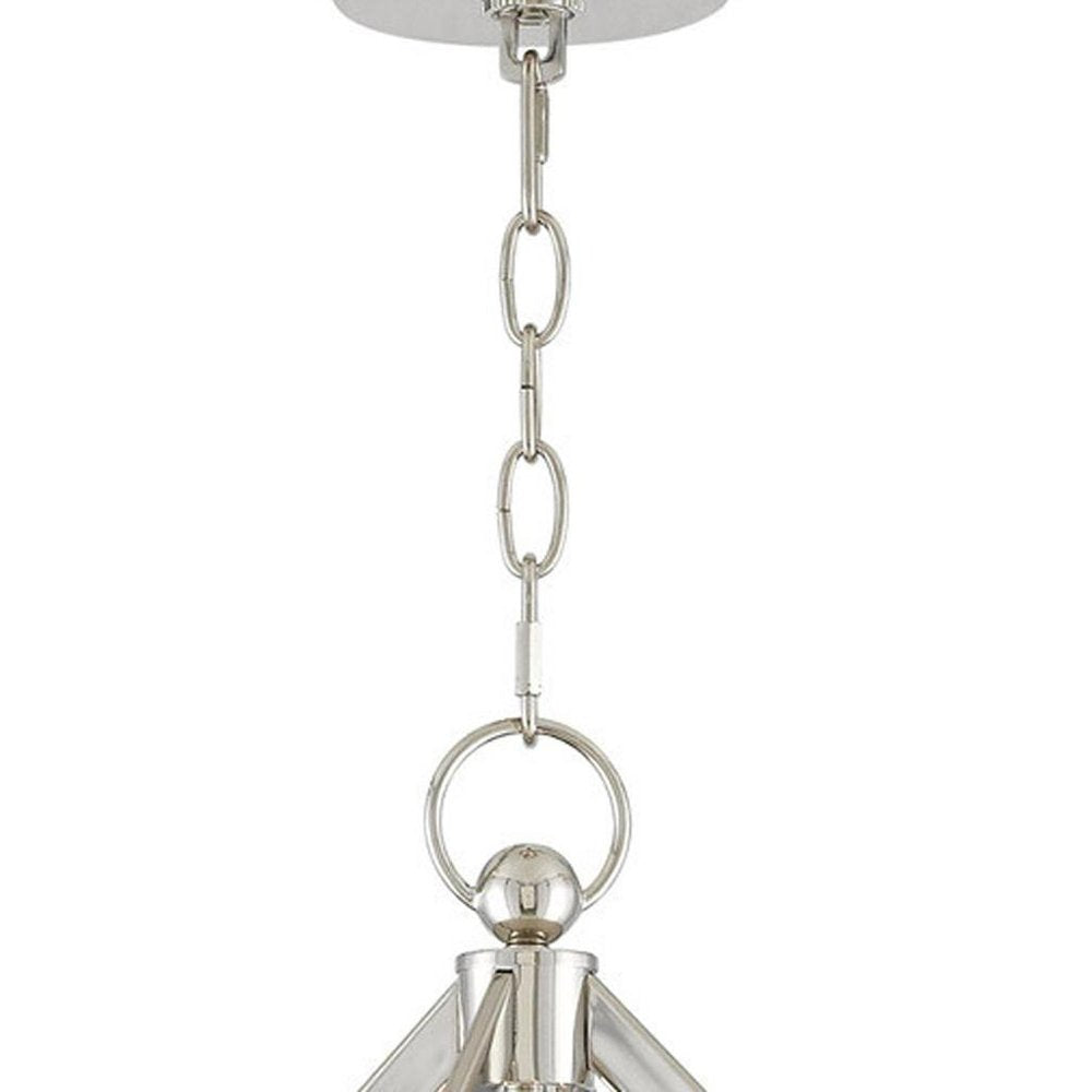 Four Light Dimmable Chandelier With Shades