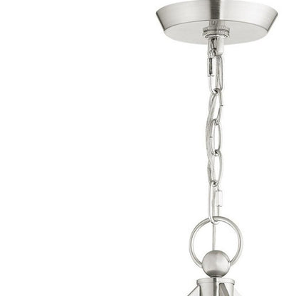 Four Light Dimmable Chandelier With Shades