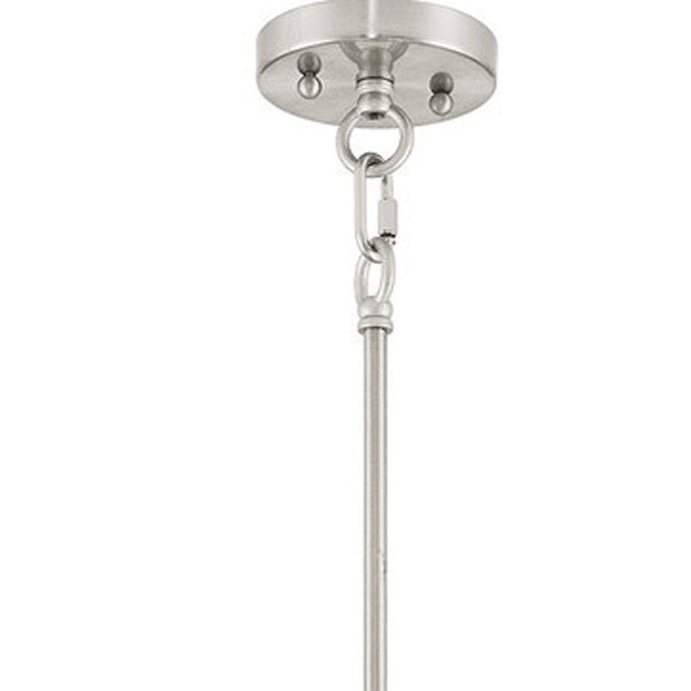 Five Light Dimmable Chandelier With Shades