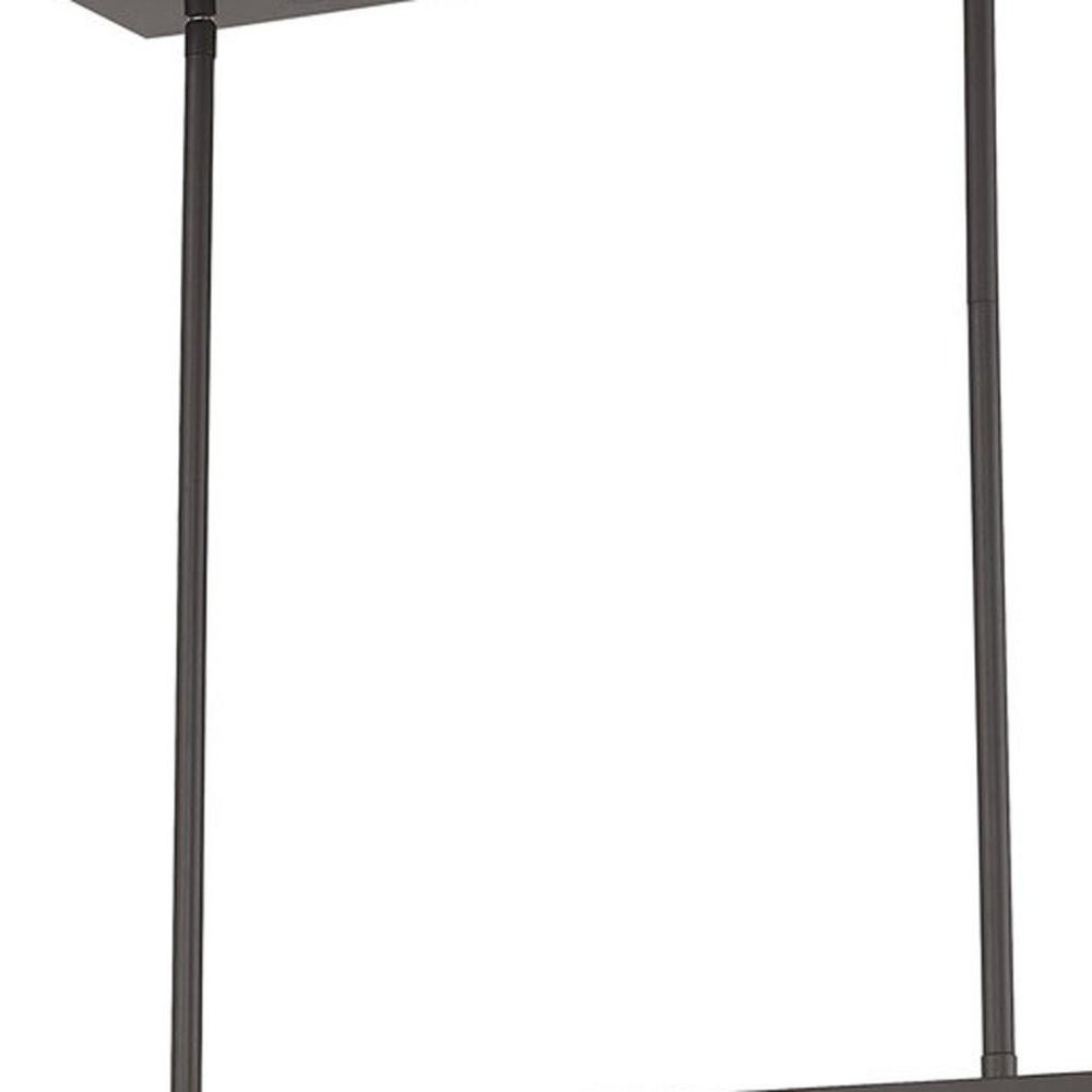 Five Light Dimmable Chandelier With Shades