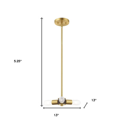 Three Light Dimmable Chandelier With Shades