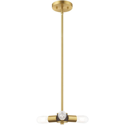 Three Light Dimmable Chandelier With Shades