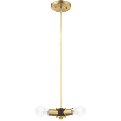 Three Light Dimmable Chandelier With Shades
