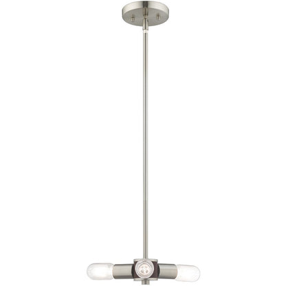 Three Light Dimmable Chandelier With Shades
