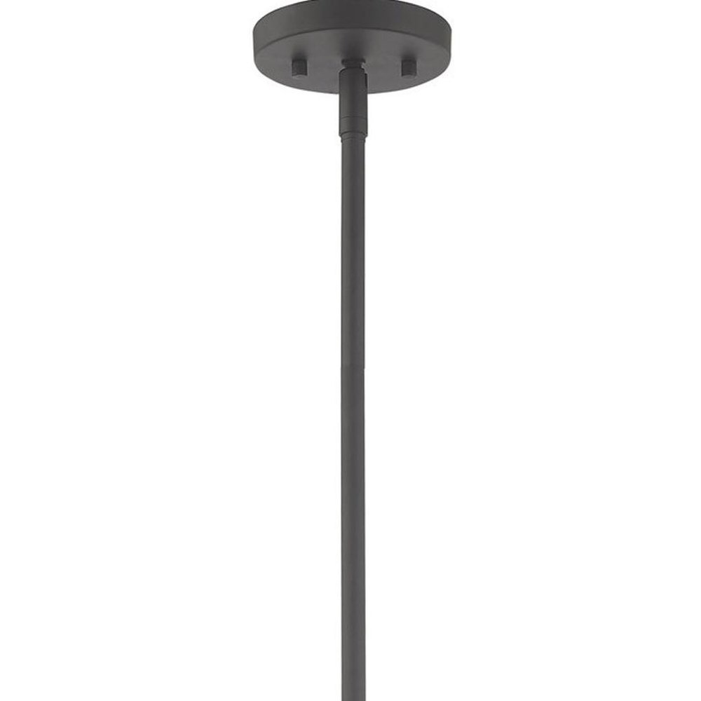 Five Light Dimmable Chandelier With Shades