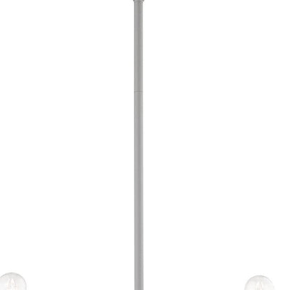Five Light Dimmable Chandelier With Shades