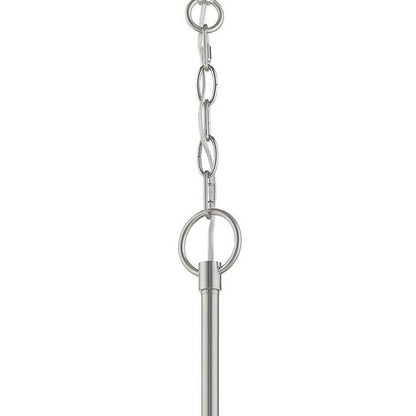 Five Light Dimmable Chandelier With Shades