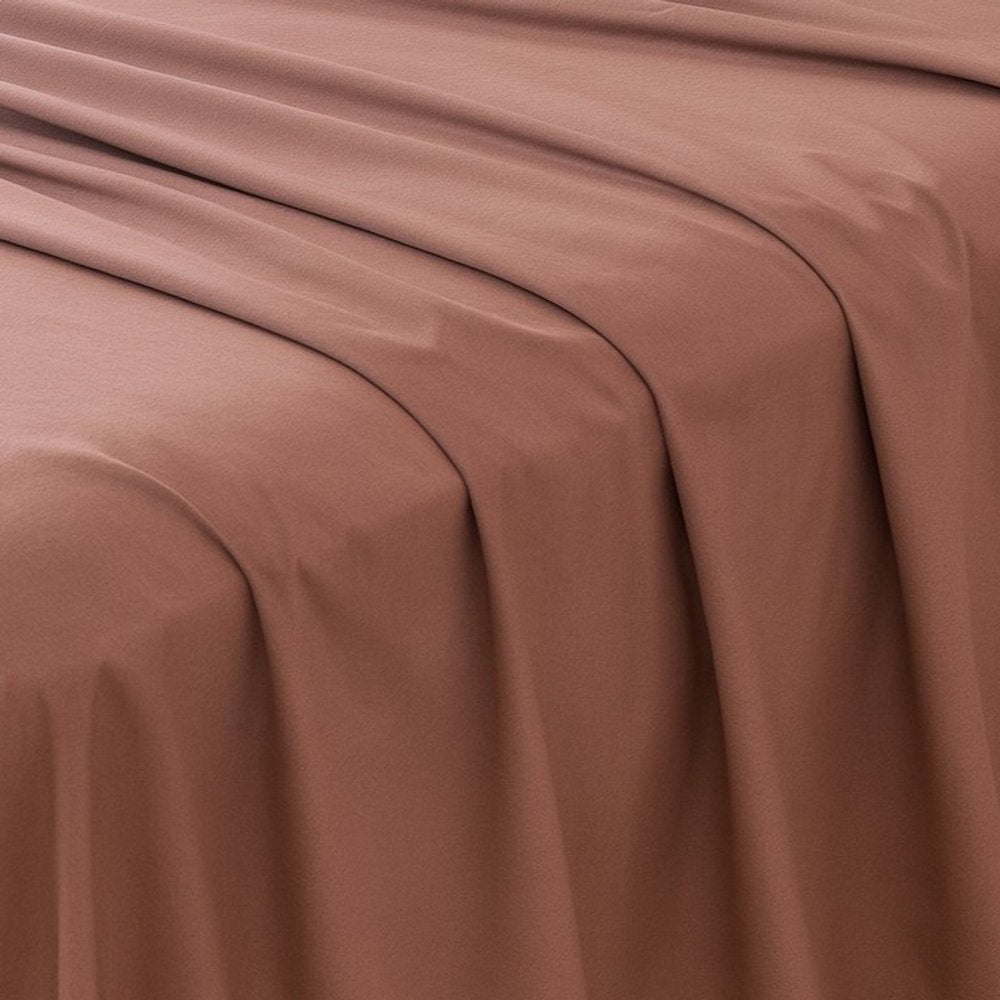 Four Piece Pink Cotton King Sheet Set