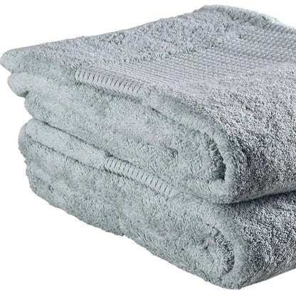 Set of Two Sea Green Cotton 30" X 54" Quick Dry Terry Cloth Bath Towels