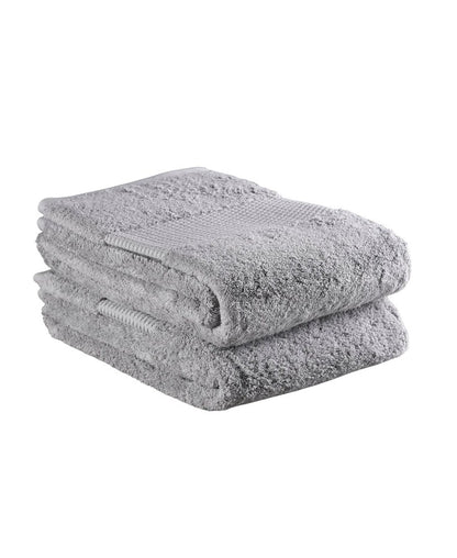 Light Gray Cotton 36" X 72" Quick Dry Terry Cloth Bath Sheet