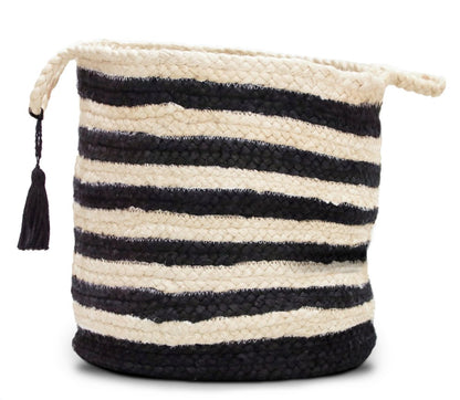 17" Ivory Nesting Jute Basket