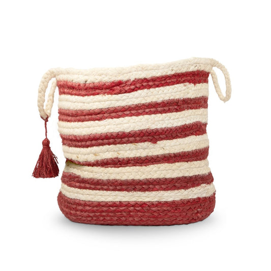 17" Ivory Nesting Jute Basket