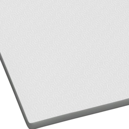 2" White Gel Memory Foam King Mattress Topper