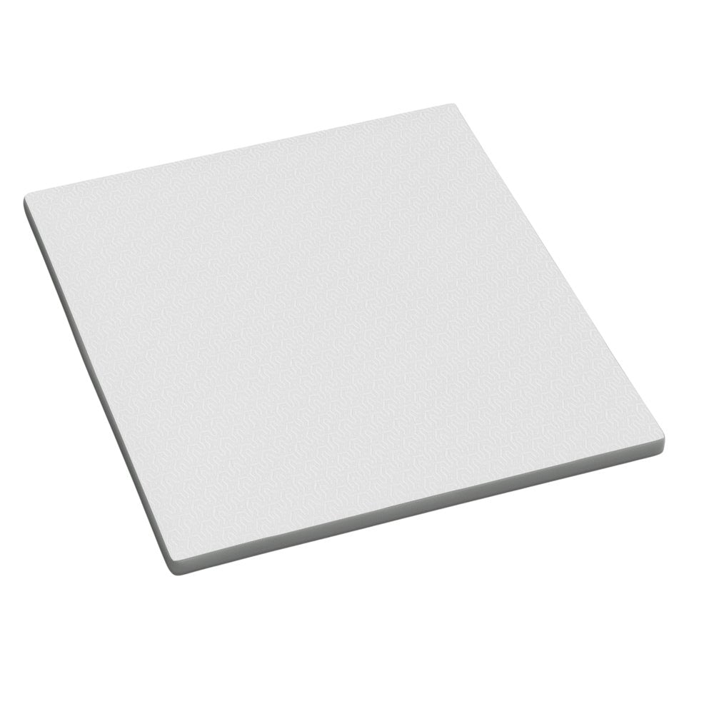 2" White Gel Memory Foam King Mattress Topper