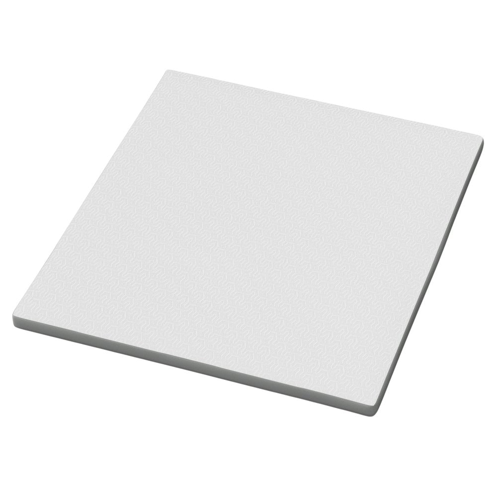 3" White Gel Memory Foam Twin Mattress Topper