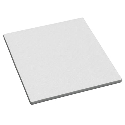 2" White Gel Memory Foam King Mattress Topper