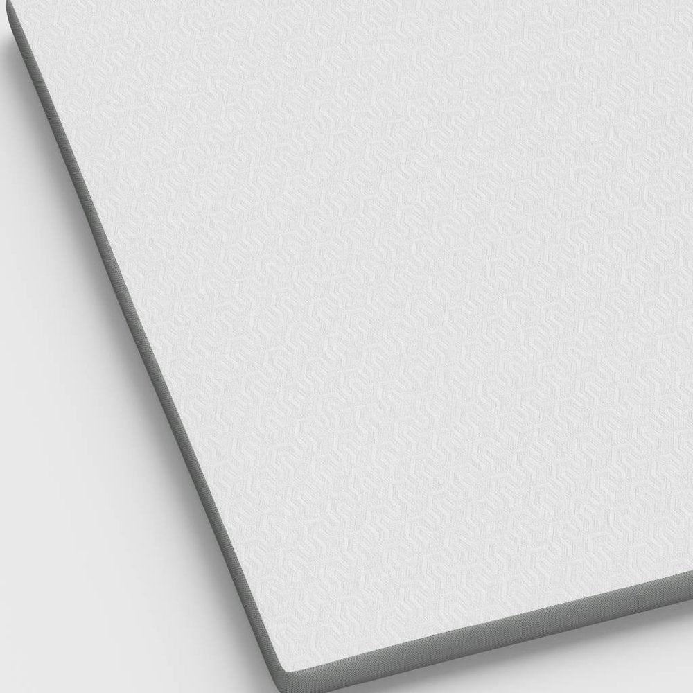 2" White Gel Memory Foam King Mattress Topper