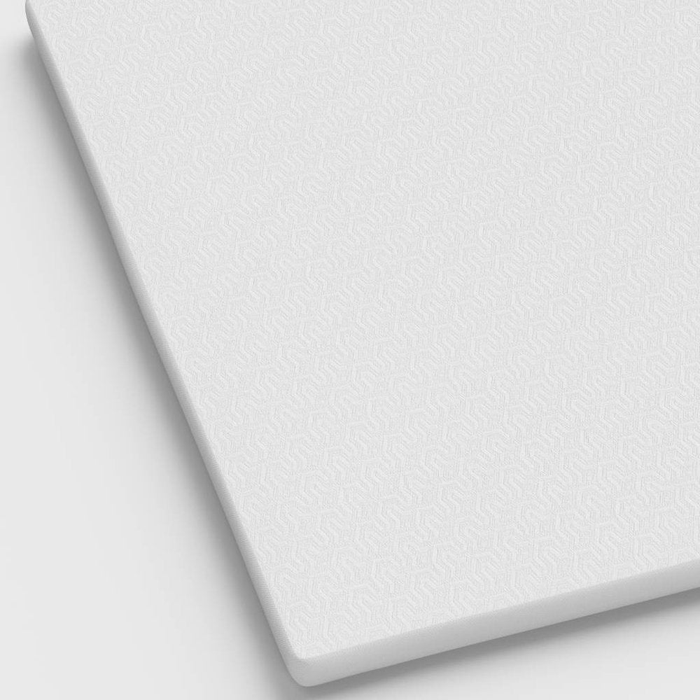 2" White Gel Memory Foam Twin Mattress Topper