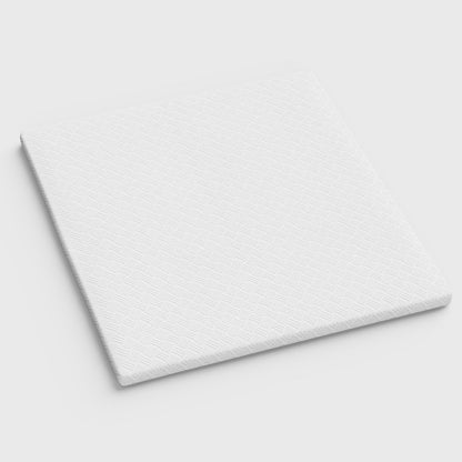 4" White Memory Foam Twin Mattress Topper
