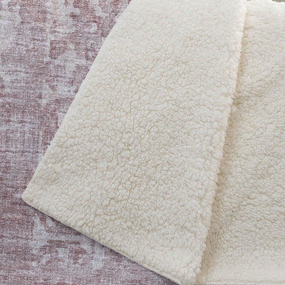 50" X 70" Pink And Ivory Damask Microfiber Plush Throw Blanket