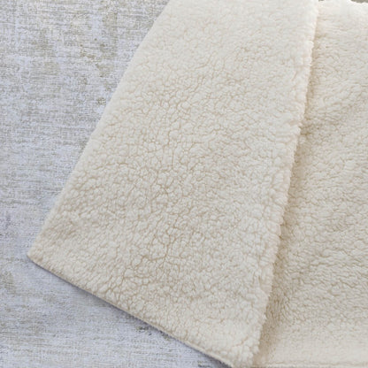 50" X 70" Ivory And Beige Abstract Microfiber Plush Throw Blanket